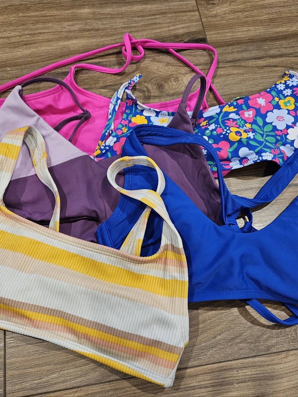 Huge Swim Suit Lot - Mixed Colors Swim Bikini Tops And Bottoms